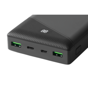 Deltaco PB-C1002 batteria portatile Polimeri di litio [LiPo] 30000 mAh Nero (DELTACO PB-C1002 powerbank - Li-Ion -) - E_0009_B47019308