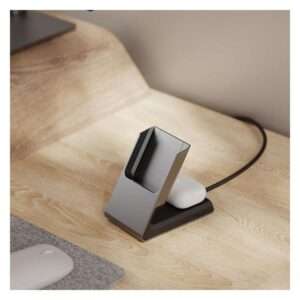 ALOGIC MSCDD Caricabatterie per dispositivi mobili Auricolare, Smartphone Nero USB Carica wireless Ricarica rapida Interno (ALOGIC MagSafe Charger with Desktop Do) - E_0009_B47144588