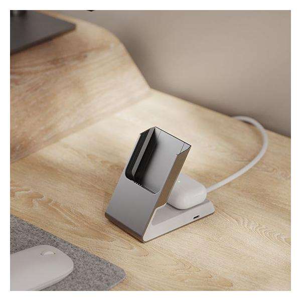ALOGIC MSCDDWH Caricabatterie per dispositivi mobili Auricolare, Smartphone Bianco USB Carica wireless Ricarica rapida Interno (ALOGIC Matrix tr?dl?s opladningsstande) - E_0009_B47144593