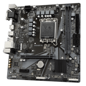 GIGABYTE H610M H V2 DDR4 Scheda madre - Supporta processori Intel Core 14th CPUs, 6+1+1 Hybrid Digital VRM, up to 3200MHz DDR4 [OC], 1xPCIe 3.0 M.2, GbE LAN, USB 3.2 Gen 1 (Gigabyte H610M H V2 DDR4 - - E_0009_B47536515