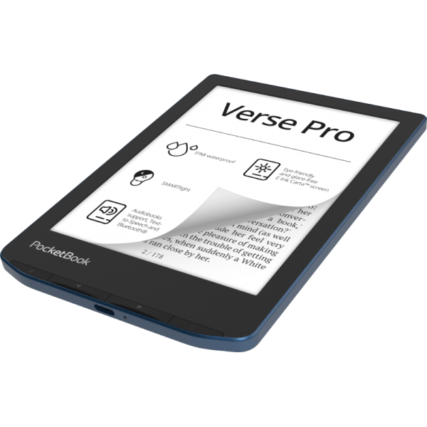 PocketBook Verse Pro e-book reader 16 GB Wi-Fi Bluetooth - Azure - E_0009_B49576454