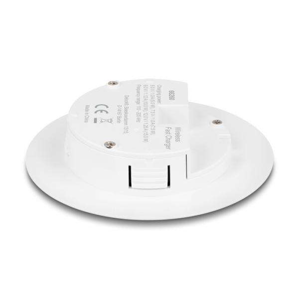 DeLOCK 66260 Caricabatterie per dispositivi mobili Smartphone Bianco USB Carica wireless Interno (Delock tr?dl?s opladningspude - til bo) - E_0009_B50370840