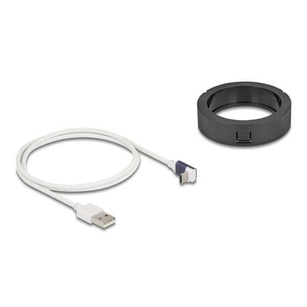 DeLOCK 66260 Caricabatterie per dispositivi mobili Smartphone Bianco USB Carica wireless Interno (Delock tr?dl?s opladningspude - til bo) - E_0009_B50370840