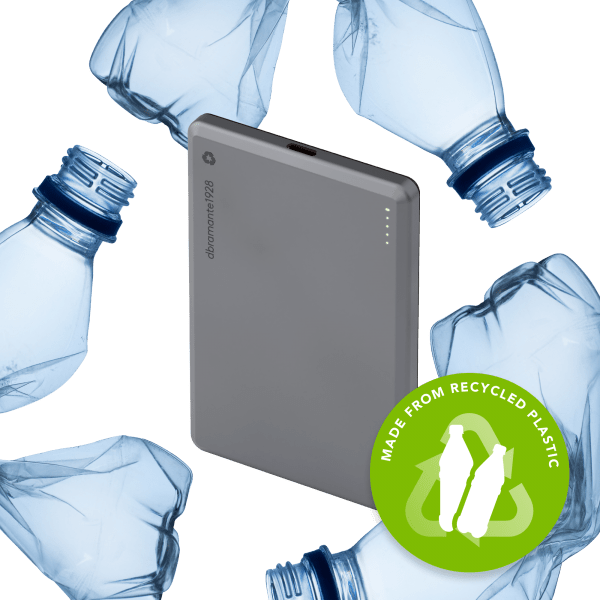 dbramante1928 re-charge 5000 mAh Carica wireless Grigio (re-charge Power Bank 5K) - E_0009_B50520553
