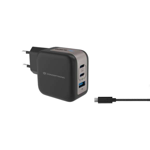 Conceptronic ALTHEA17B Caricabatterie per dispositivi mobili Universale Nero AC Ricarica rapida Interno - E_0015_ 18068384000