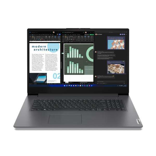 Lenovo V17 G4 IRU Intel® Core™ i5 i5-13420H Computer portatile 43,9 cm (17.3") Full HD 16 GB DDR4-SDRAM 512 GB SSD Wi-Fi 6 (802.11ax) Windows 11 Pro Grigio - E_0015_ 18530659000