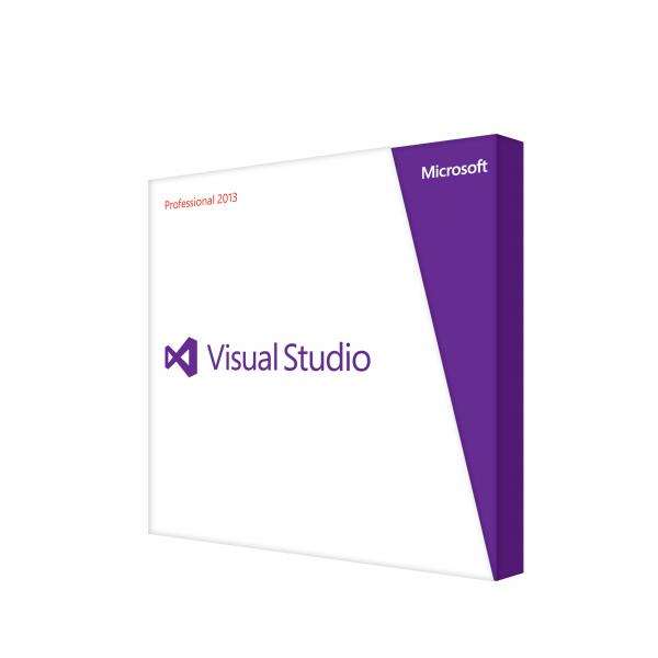Microsoft Visual Studio Professional 2013 1 licenza/e (Microsoft Visual Studio Professional 2) - E_0009_B1720113