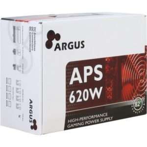 Inter-Tech Argus APS alimentatore per computer 620 W 20+4 pin ATX ATX Nero (Inter-Tech PSU Argus APS-620W 82+) - E_0009_B3019956