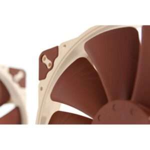 Noctua NF A20 5V PWM Case per computer Ventilatore 20 cm Beige, Rosso (Noctua NF-A20 5V PWM indsats med bl?se) - E_0009_B42693748