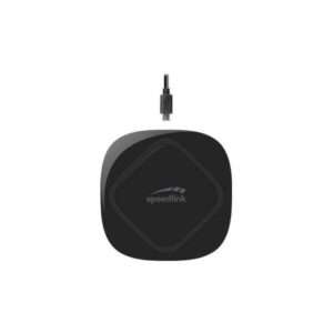 SPEEDLINK SL-690401-BK Caricabatterie per dispositivi mobili Smartphone Nero AC, USB Carica wireless Ricarica rapida Auto (SPEEDLINK PECOS 10 WIRELESS Charger) - E_0009_B42796897