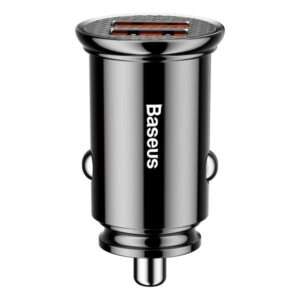 Baseus CCALL-YS01 Caricabatterie per dispositivi mobili Universale Nero Accendisigari Ricarica rapida Auto (Ladowarka Baseus Ladowarka Baseus CCAL) - E_0009_B43054323