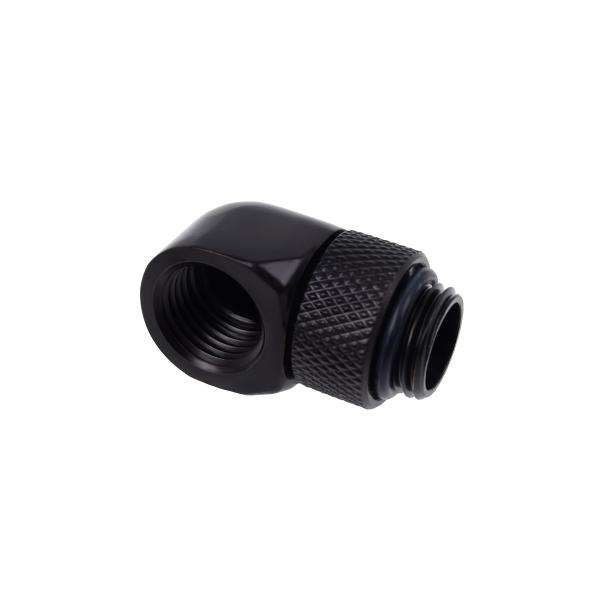 Alphacool 17248 parte e accessorio del sistema di raffreddamento del computer (Alphacool Eiszapfen 90 Degree Angled Rotary Fitting - Deep Black) - E_0009_B43273733