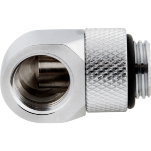 Corsair CX-9055008-WW parte e accessorio del sistema di raffreddamento del computer Guarnizione (Corsair Hydro X Series 90 Rotary Adapter Dual Pack - Chrome [CX-9055008-WW]) - E_0009_B43486628