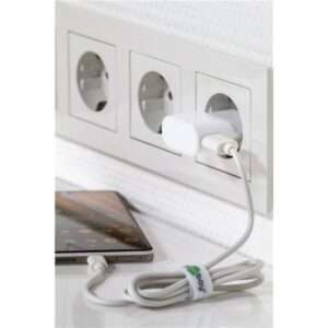 Goobay 44948 Caricabatterie per dispositivi mobili Universale Nero AC Interno (Goobay USB Charger. 1x USB Port. White) - E_0009_B43676515