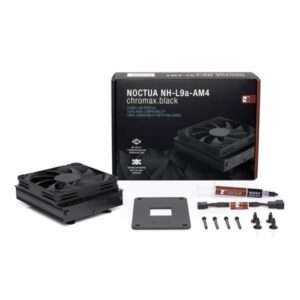 Noctua NH-L9a-AM4 chromax.black Processore Refrigeratore 9,2 cm Nero (Noctua NH-L9a-AM4 chromax.black - proc) - E_0009_B44323333