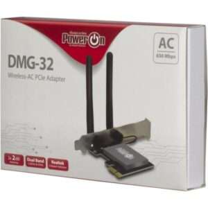 Inter-Tech DMG-32 Interno WLAN 650 Mbit/s (Inter-Tech DMG-32 - netv?rksadapter -) - E_0009_B44379756