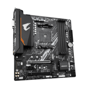 GIGABYTE B550M AORUS ELITE Scheda madre - CPU AMD Ryzen 5000, VRM a 5+3 fasi, fino a 4733 MHz DDR4, 1xPCIe 4.0 + 1xPCIe 3.0 M.2, LAN 1GbE, USB 3.2 Gen 1 (AORUS AM4 B550M AORUS ELITE M-ATX) - E_0009_B44509748
