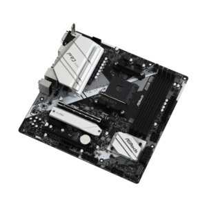 Asrock B550M Pro4 AMD B550 Socket AM4 micro ATX (ASRock B550M Pro4 AMD AM4 Socket Motherboard, Micro-ATX, 4x DDR4 Slots, 2x M.2 Sockets, GbE LAN, 1x D-Sub / 1x DisplayPort / 1x HDMI Port) - E_0009_B44516095