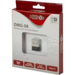Inter-Tech DMG-08 WLAN / Bluetooth 150 Mbit/s (Inter-Tech DMG-08 - netv?rksadapter -) - E_0009_B44545331