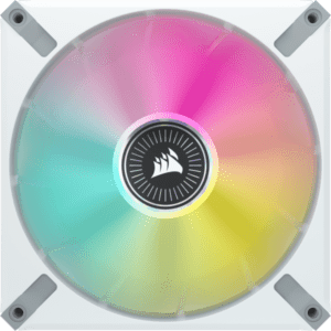 Corsair iCUE ML140 RGB ELITE Case per computer Ventilatore 14 cm Bianco 2 pz (CORSAIR iCUE ML140 RGB ELITE - indsats) - E_0009_B46219031