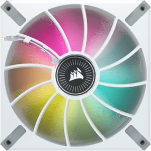 Corsair iCUE ML140 RGB ELITE Case per computer Ventilatore 14 cm Bianco 2 pz (CORSAIR iCUE ML140 RGB ELITE - indsats) - E_0009_B46219031
