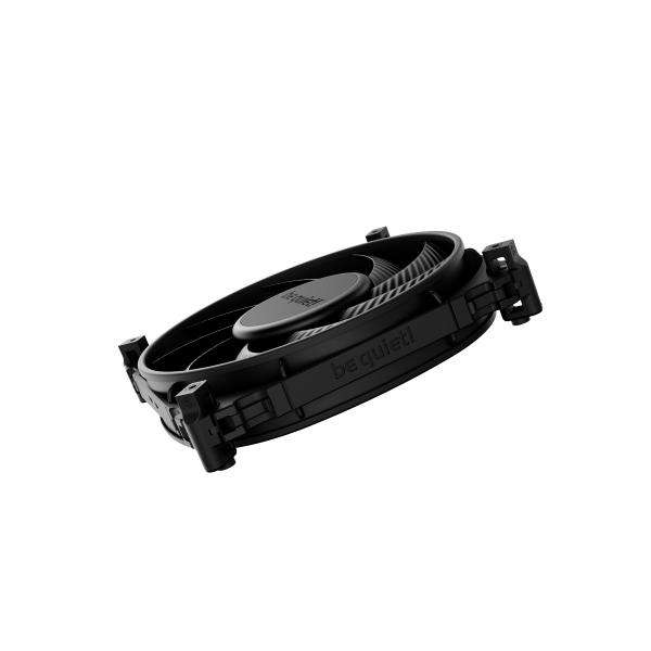 be quiet! Silent Wings 4 Black Fan, 120mm, 1600RPM, 3-Pin Fan Connector, Black Frame, Black Blades, Optimized Fan Blades for High End Performance, 2 Mounting Options - E_0009_B46908206
