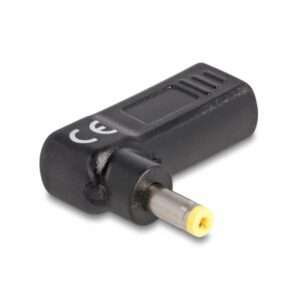 DeLOCK Adattatore per portatile Cavo di ricarica USB Type-C femmina per HP 4,8 x 1,7 mm maschio 90° angolato (Delock - str?mforsyningsadapter - 24 p) - E_0009_B46952016
