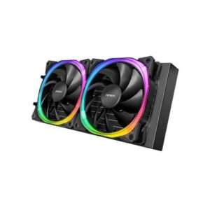 Antec VORTEX 240 ARGB Processore Raffreddatore di liquidi tutto in uno Nero (ANTEC Vortex 240 ARGB AiO Liquid CPU Cooler, Universal Socket, 240mm Radiator, PWM 2000RPM Fusion ARGB Cooling Fans, Addre - E_0009_B46966185