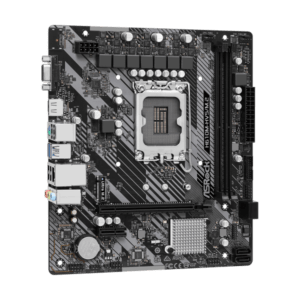 Asrock H610M-HVS/M.2 R2.0 Intel H610 LGA 1700 micro ATX (ASRock H610M-HVS/M.2 R2.0 Super Alloy Intel 1700 Socket Motherboard, Micro-ATX, 2x DDR4 Slots, 1x M.2 Socket, GbE LAN, 1x D-Sub / 1x HDMI Port - E_0009_B46971419