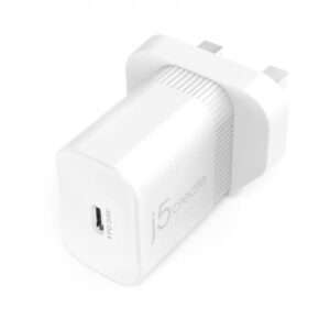 j5create JUP1420-FN Caricatore da parete PD USB-C® a 20 W - UK (20W PD USB-C WALL CHARGER - UK - ) - E_0009_B46985027
