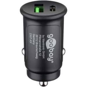 Goobay 59521 Caricabatterie per dispositivi mobili Universale Nero Accendisigari Ricarica rapida Auto (Goobay 59521 oplader til mobil enhed U) - E_0009_B47005412