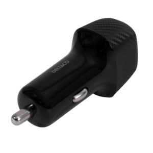 Deltaco USBC-CAR120 Caricabatterie per dispositivi mobili Universale Nero Accendisigari Ricarica rapida Auto (DELTACO USBC-CAR120 bilstr?msadapter -) - E_0009_B47012619