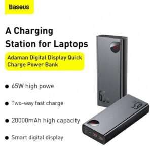 Baseus PPIMDA-D01 batteria portatile Polimero 20000 mAh Nero (Baseus Power Bank Adaman Metal 20000mA) - E_0009_B47020291