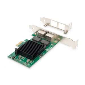 Digitus PCI-E Network Card 1000 Mbit/s (GIGABIT PCI EXP. CARD INTEL - 2-PORT 32-BIT LOW PROFIL INTEL) - E_0009_B47103006