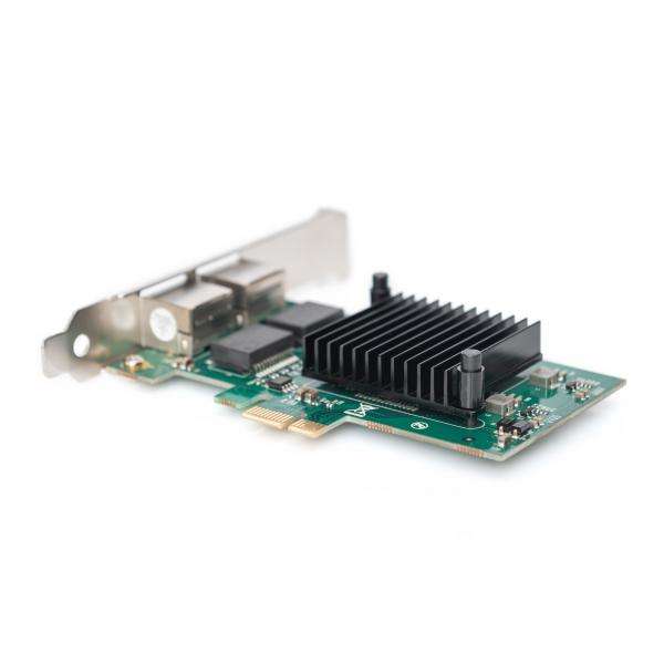 Digitus PCI-E Network Card 1000 Mbit/s (GIGABIT PCI EXP. CARD INTEL - 2-PORT 32-BIT LOW PROFIL INTEL) - E_0009_B47103006