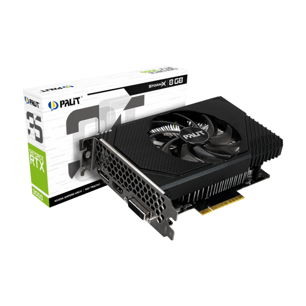 Palit GeForce RTX 3050 StormX NVIDIA 8 GB GDDR6 (VGA Palit RTX 3050 Storm X 8GB) - E_0009_B47139326