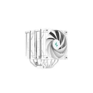 DeepCool AK620 WH Processore Raffreddatore d'aria 12 cm Bianco 1 pz (DeepCool AK620 WH Fan CPU Cooler, Universal Socket, Dual Powerful 120mm FDB PWM White Fans, 1850RPM, 6 Heat Pipes, 260W Heat Dissi - E_0009_B47144936