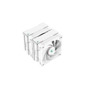 DeepCool AK620 WH Processore Raffreddatore d'aria 12 cm Bianco 1 pz (DeepCool AK620 WH Fan CPU Cooler, Universal Socket, Dual Powerful 120mm FDB PWM White Fans, 1850RPM, 6 Heat Pipes, 260W Heat Dissi - E_0009_B47144936