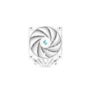DeepCool AK620 WH Processore Raffreddatore d'aria 12 cm Bianco 1 pz (DeepCool AK620 WH Fan CPU Cooler, Universal Socket, Dual Powerful 120mm FDB PWM White Fans, 1850RPM, 6 Heat Pipes, 260W Heat Dissi - E_0009_B47144936