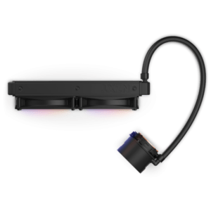 NZXT Kraken 240 RGB Processore Raffreddatore di liquidi tutto in uno 12 cm Nero 1 pz (NZXT Kraken 240 RGB Black 1700/AM5) - E_0009_B47205036