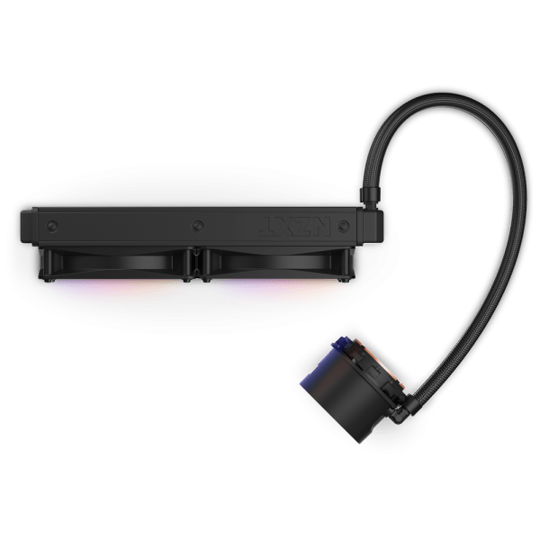 NZXT Kraken 240 RGB Processore Raffreddatore di liquidi tutto in uno 12 cm Nero 1 pz (NZXT Kraken 240 RGB Black 1700/AM5) - E_0009_B47205036