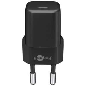 Goobay 59715 Caricabatterie per dispositivi mobili Smartphone, Tablet Nero AC Ricarica rapida Interno (USB-CÃ¢Â„Â¢ PD [Power Delivery] Fast Charge) - E_0009_B47237083