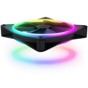 NZXT F140 RGB DUO Ventilatore 14 cm Nero 1 pz (NZXT F140 RGB DUO 140MM PWM 1PK BLK) - E_0009_B47328102