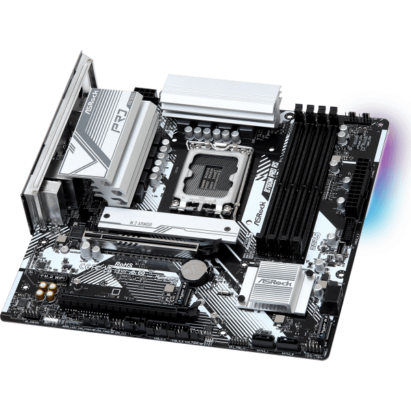 Asrock B760M Pro RS Intel B760 LGA 1700 micro ATX (B760M PRO RS) - E_0009_B47529621
