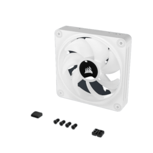 Corsair CO-9051005-WW sistema di raffreddamento per computer Case per computer Ventilatore 12 cm Bianco 1 pz (CORSAIR QX120 RGB 120MM FAN WHT 1PK) - E_0009_B47798690