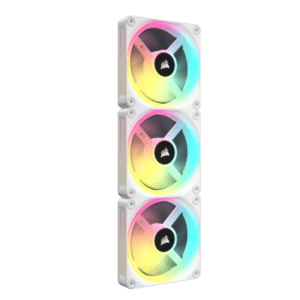 Corsair CO-9051005-WW sistema di raffreddamento per computer Case per computer Ventilatore 12 cm Bianco 1 pz (CORSAIR QX120 RGB 120MM FAN WHT 1PK) - E_0009_B47798690