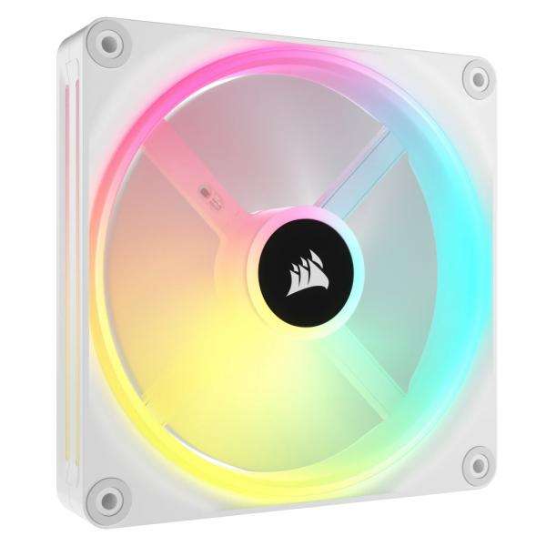 Corsair iCUE LINK QX140 RGB Case per computer Ventilatore 14 cm Bianco 1 pz (Lüfter CORSAIR 140*140*25 QX140 RGB L) - E_0009_B47798694