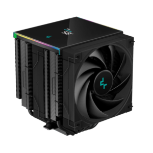 DeepCool AK620 DIGITAL Processore Raffreddatore d'aria 12 cm Nero 1 pz (DeepCool AK620 Digital CPU Cooler, Black, 2x 120mm Fan, Dual Tower, ARGB, 6x Direct Touch Copper Heatpipes, Intel/AMD) - E_0009_B47841515