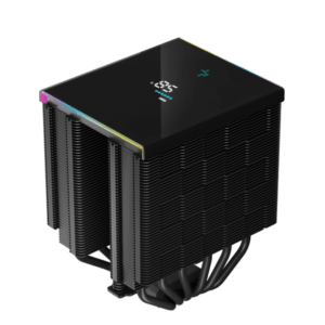 DeepCool AK620 DIGITAL Processore Raffreddatore d'aria 12 cm Nero 1 pz (DeepCool AK620 Digital CPU Cooler, Black, 2x 120mm Fan, Dual Tower, ARGB, 6x Direct Touch Copper Heatpipes, Intel/AMD) - E_0009_B47841515