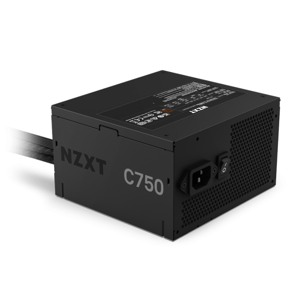 NZXT C750 Bronze alimentatore per computer 750 W 24-pin ATX ATX Nero (NZXT 750W BRONZE STANDARD C750) - E_0009_B47914395